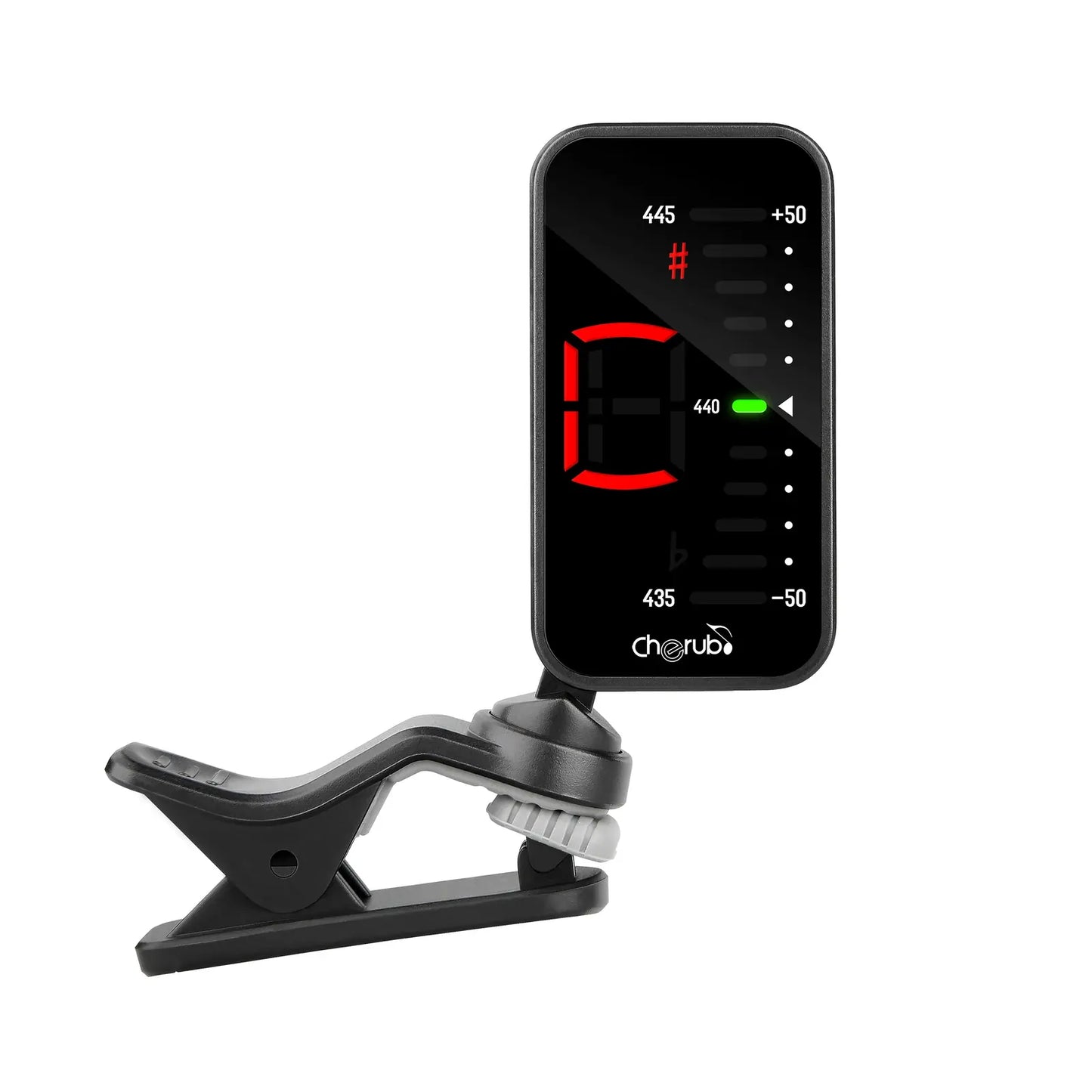 Cherub Clip-On Rechargeable Chromatic Tuner with Backlit LED Display — view 2