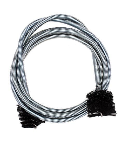 Superslick Wire Trombone Cleaning Snake with Vinyl Coated Bristle Brushes