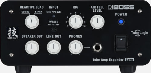 BOSS W-TAE CORE Tube Amp Expander - Professional Recording Solution with Reactive Load & Premium Cab Emulation