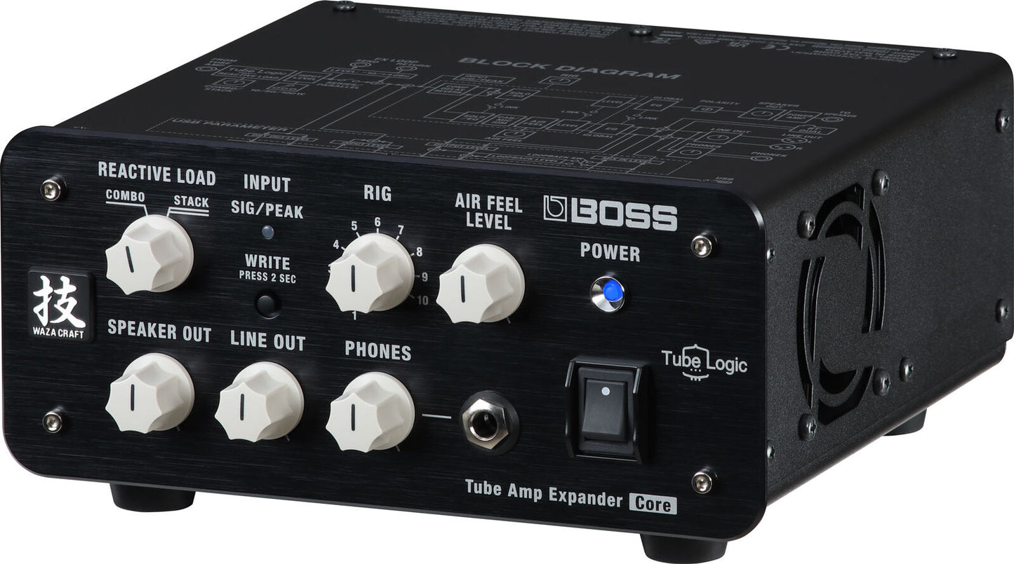 BOSS W-TAE CORE Tube Amp Expander - Professional Recording Solution with Reactive Load & Premium Cab Emulation — view 3
