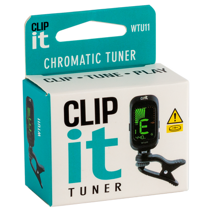 AMS Clip It Digital Tuner WTU11 with Backlit LCD Display and Piezo Sensor — view 2