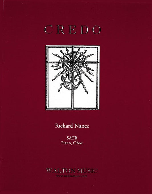 Credo SATB/Piano/Ob (Octavo)