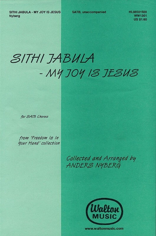 Sithi Jabula SATB A Cappella (Octavo)
