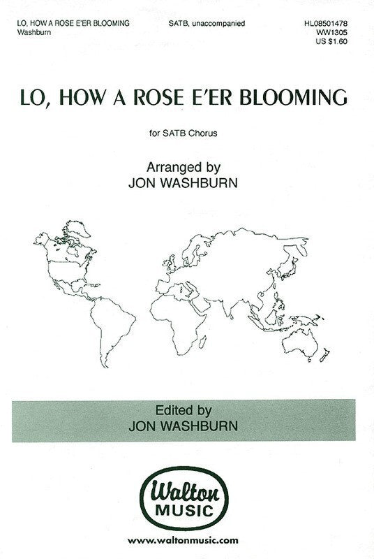 Lo How A Rose Eer Blooming SATB (Octavo)