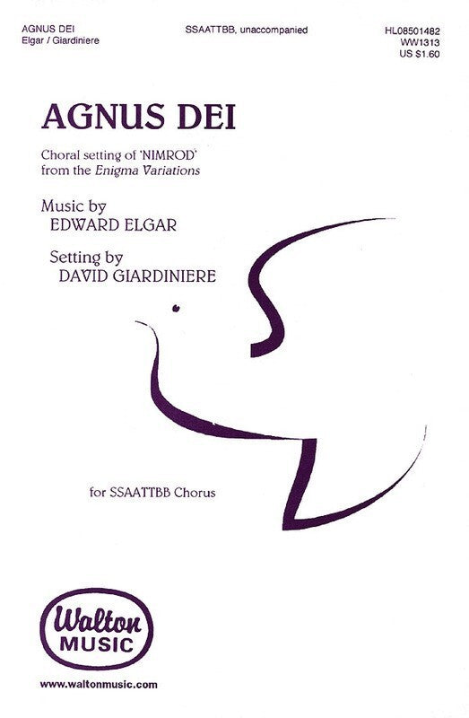 Agnus Dei SSAATTBB A Cappella (Octavo)