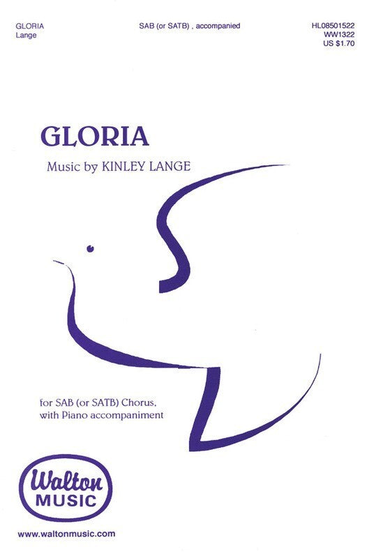 Gloria SAB (Or SATB) (Octavo)