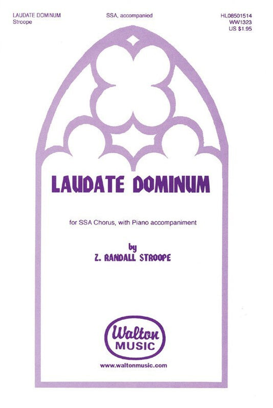 Laudate Dominum SSA (Octavo)