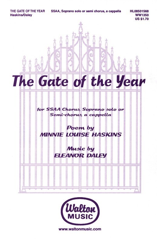 Gate Of The Year SSAA A Cappella (Octavo)