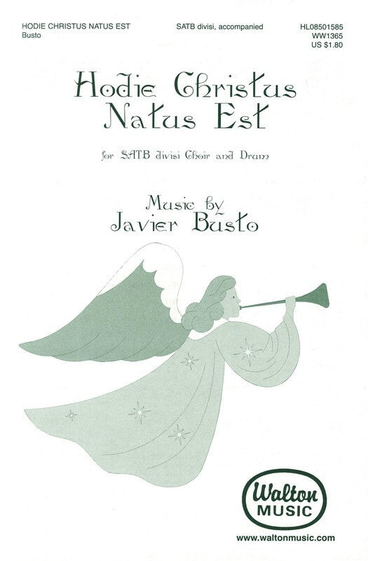 Hodie Christus Natus Est SATB (Octavo)