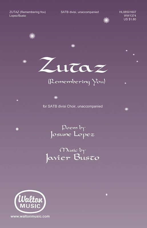 Zutaz SATB Divisi A Cappella (Octavo)