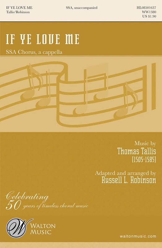If Ye Love Me SSA A Cappella (Octavo)