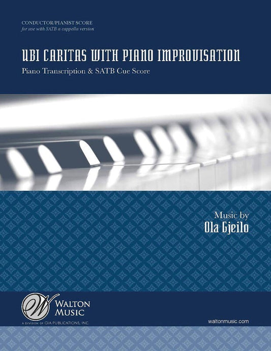 Ubi Caritas Piano Impro SATB