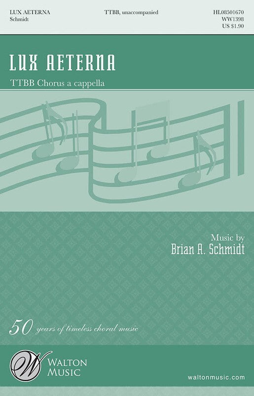 Lux Aeterna TTBB A Cappella (Octavo)