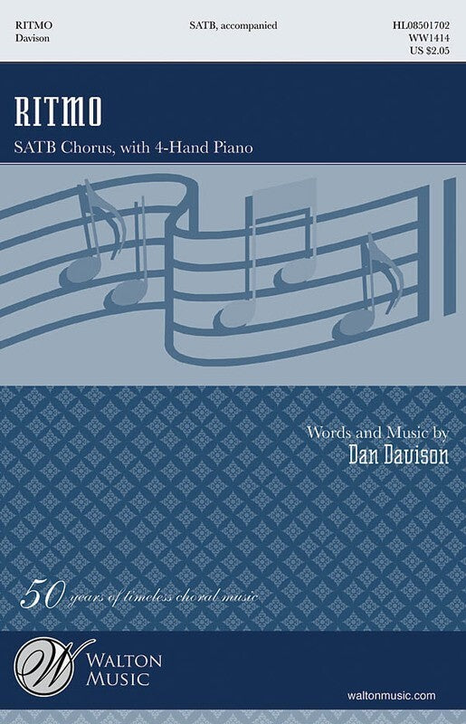 Ritmo SATB Piano 4 Hands (Octavo)