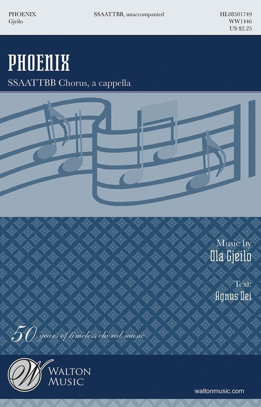 Phoenix SSAATTBB A Cappella (Octavo)