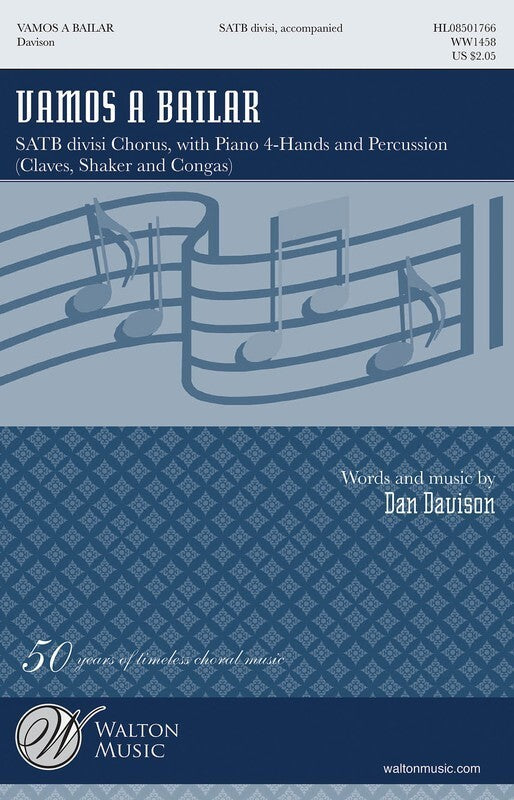 Vamos A Bailar Piano 4H/Percussion Score (Set of Parts)
