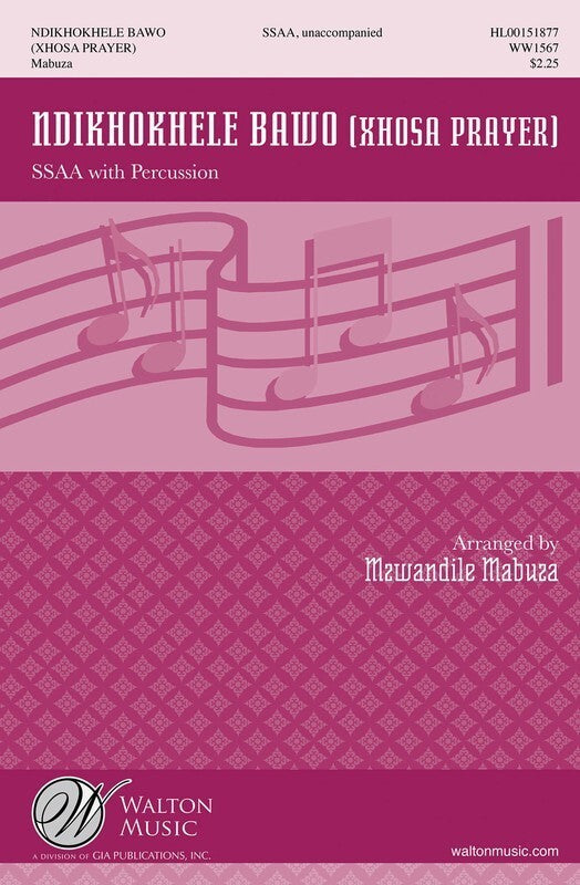 Ndikhokhele Bawo (Xhosa Prayer) SSAA