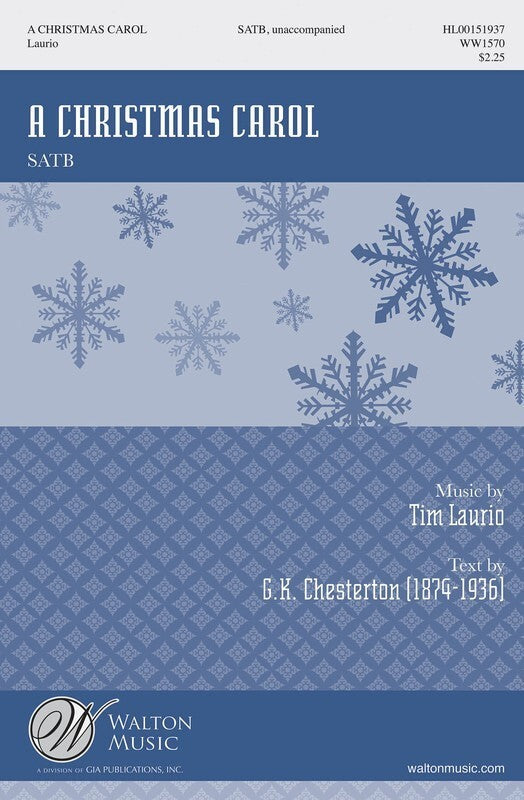 A Christmas Carol SATB A Cappella