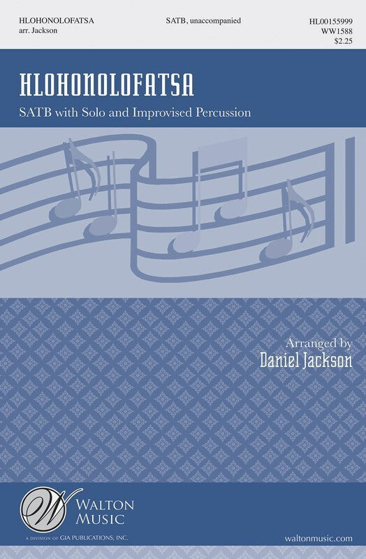 Hlohonolofatsa SATB (Octavo)