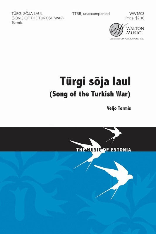 Song Of The Turkish War TTBB A Cappella