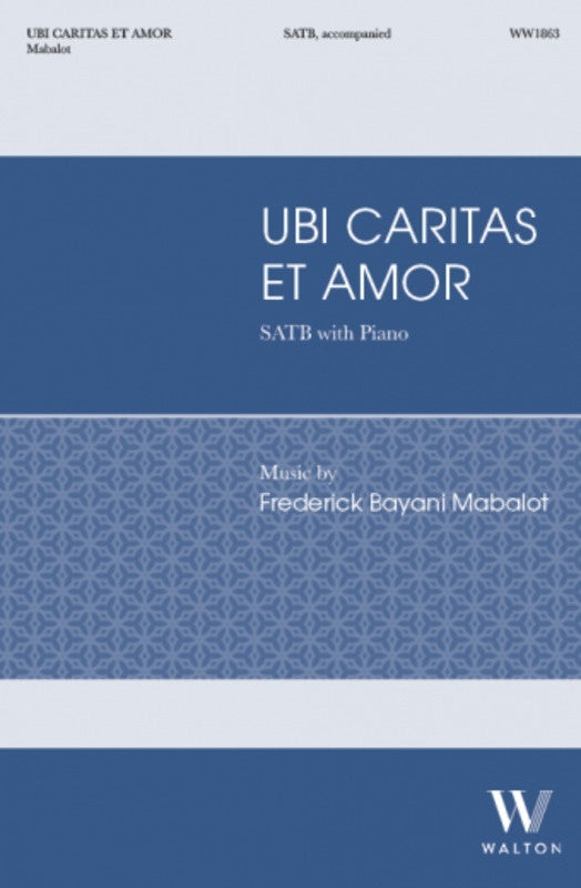 Ubi Caritas Et Amor SATB