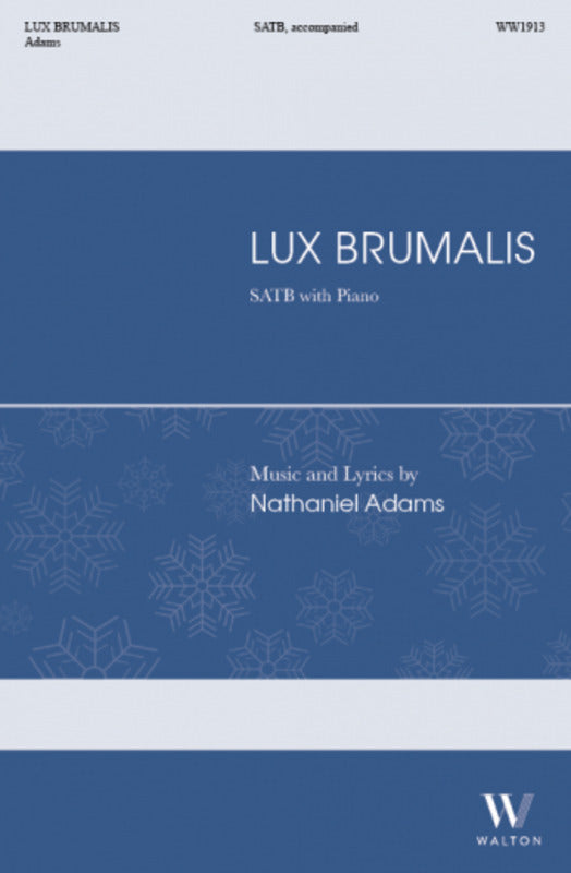 Lux Brumalis Satb Octavo