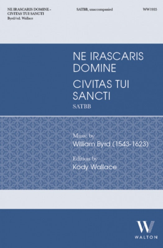 Ne Irascaris Domine - Civitas Tui Sancti Satb A Cappella Octavo