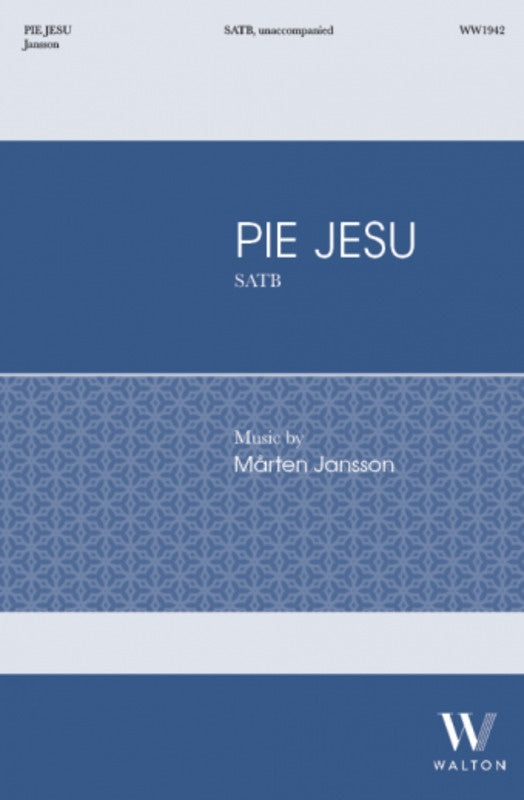 Pie Jesu Satb A Cappella Octavo