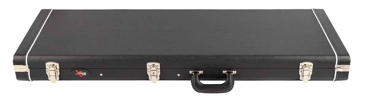 Xtreme Jaguar/Jazzmaster Vintage Rectangular Guitar Case - Black Vinyl