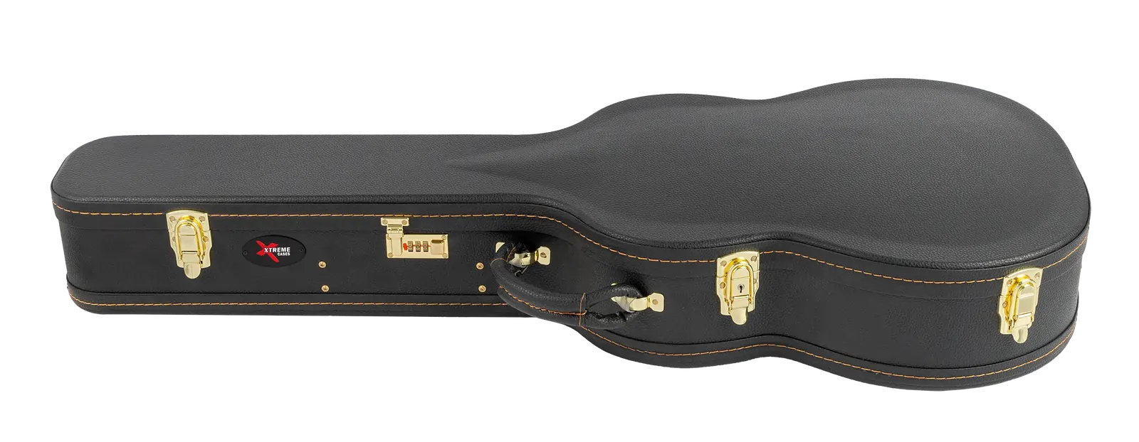 Xtreme DLX Classic Case for Classical Guitar with Plush Interior and Combination Lock — view 2