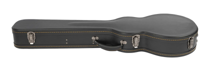 Xtreme Les Paul Shaped Guitar Case - Black Vinyl with Plush Gold Lining — view 2