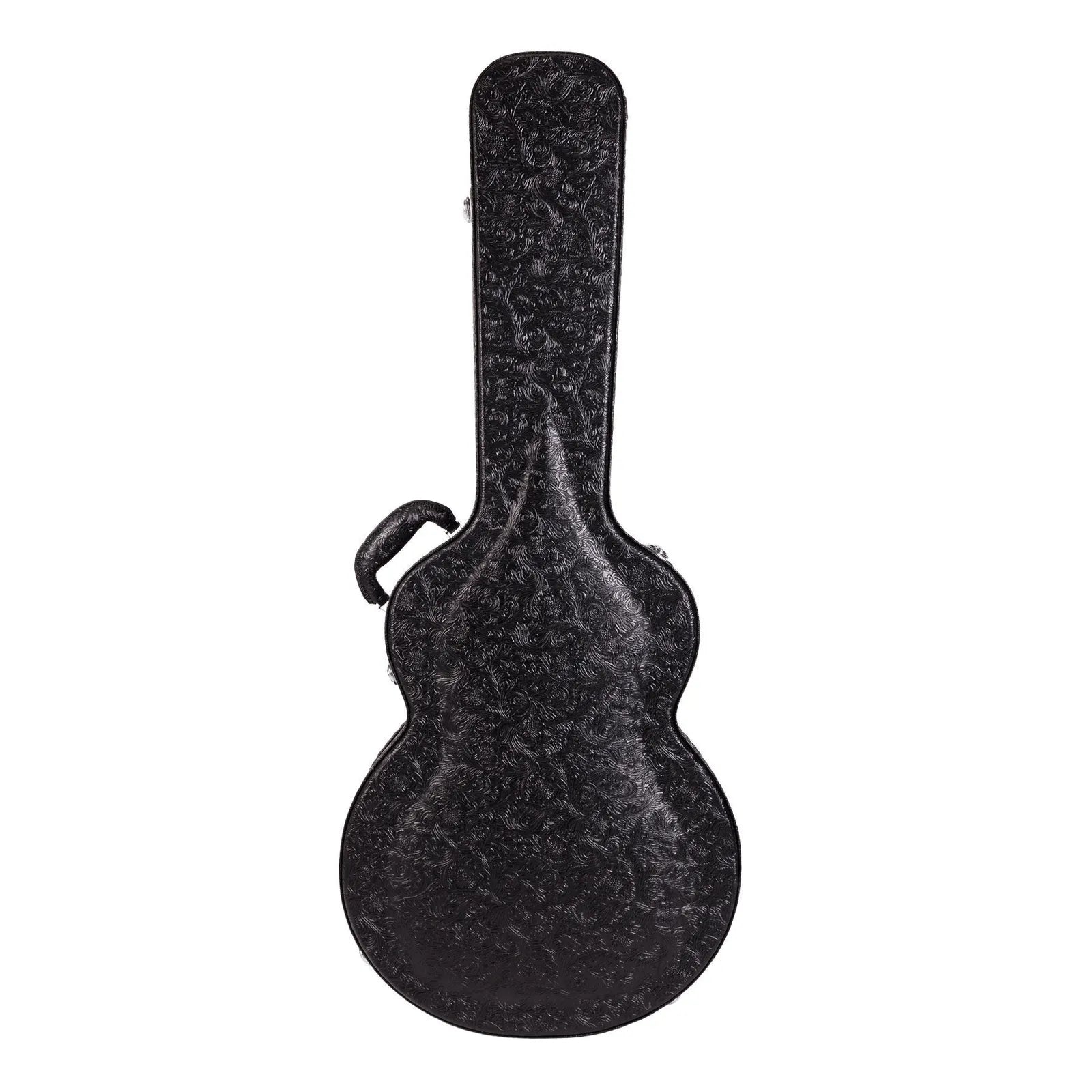 Crossfire Deluxe Shaped Small Body Acoustic Guitar Hard Case - Paisley Black