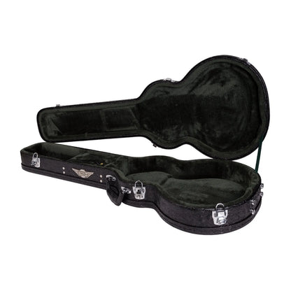 Crossfire Deluxe LP-Style Electric Guitar Hard Case - Paisley Black — view 4