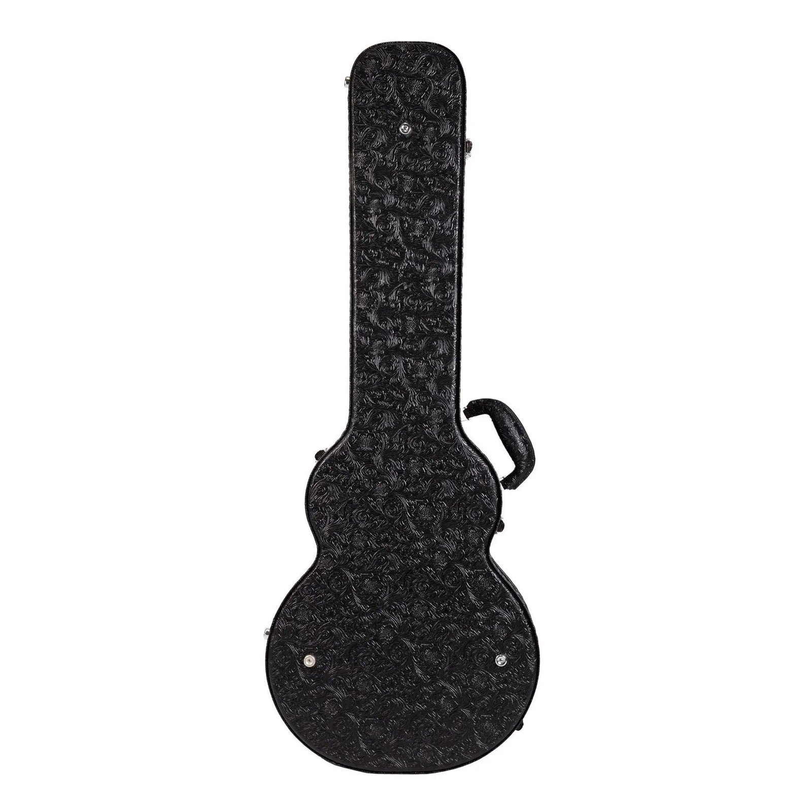 Crossfire Deluxe LP-Style Electric Guitar Hard Case - Paisley Black — view 2