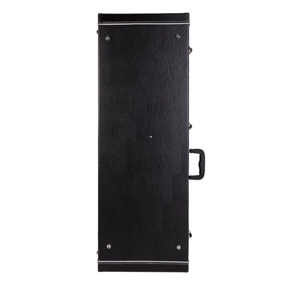 Crossfire Standard Rectangular JM and Jag-Style Offset Guitar Hard Case - Black Vinyl, Heavy Duty Plywood, Plush Interior, Lockable Latch — view 2