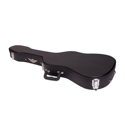 Crossfire Standard Shaped ST-Style Electric Guitar Hard Case - Black Vinyl — view 6