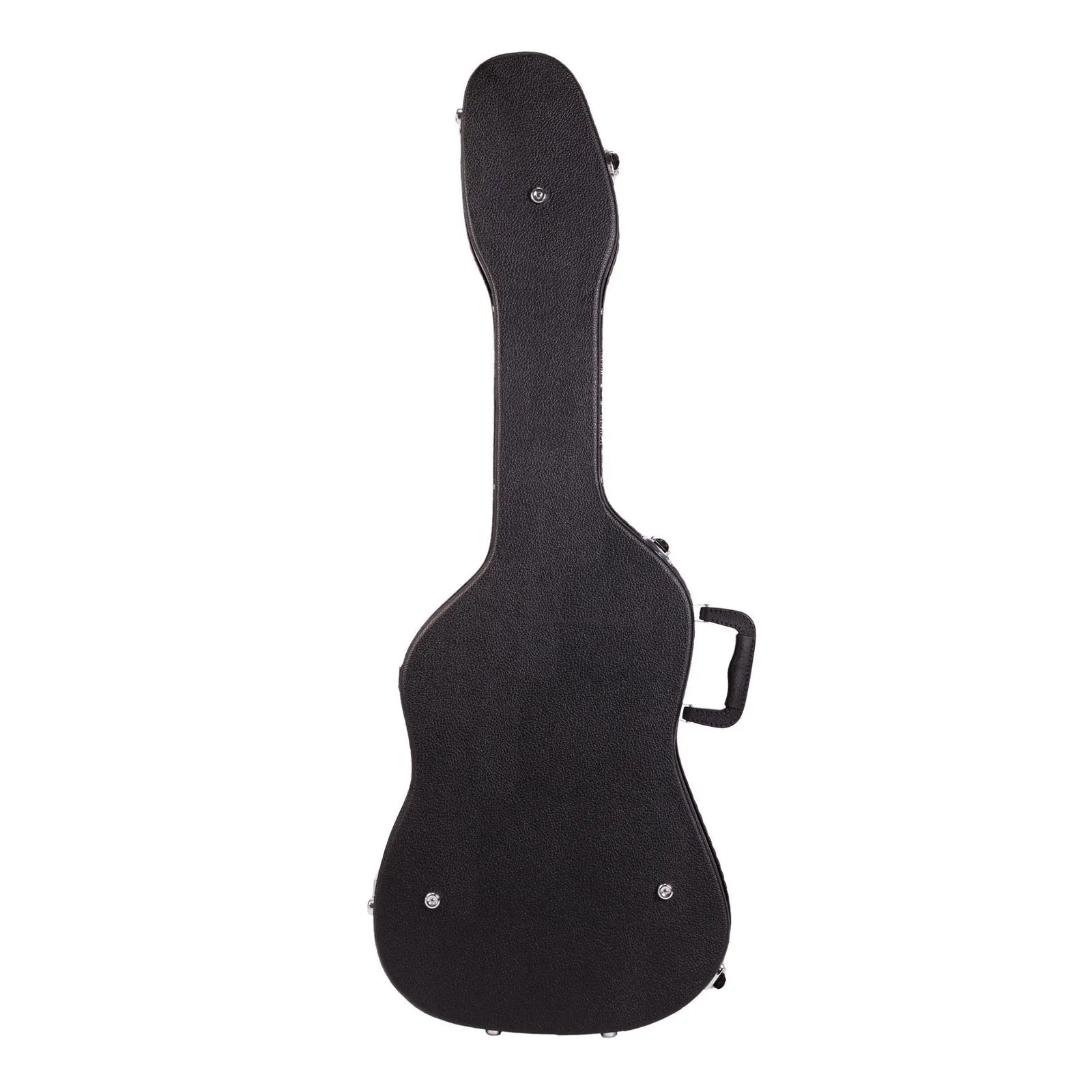 Crossfire Standard Shaped ST-Style Electric Guitar Hard Case - Black Vinyl — view 2