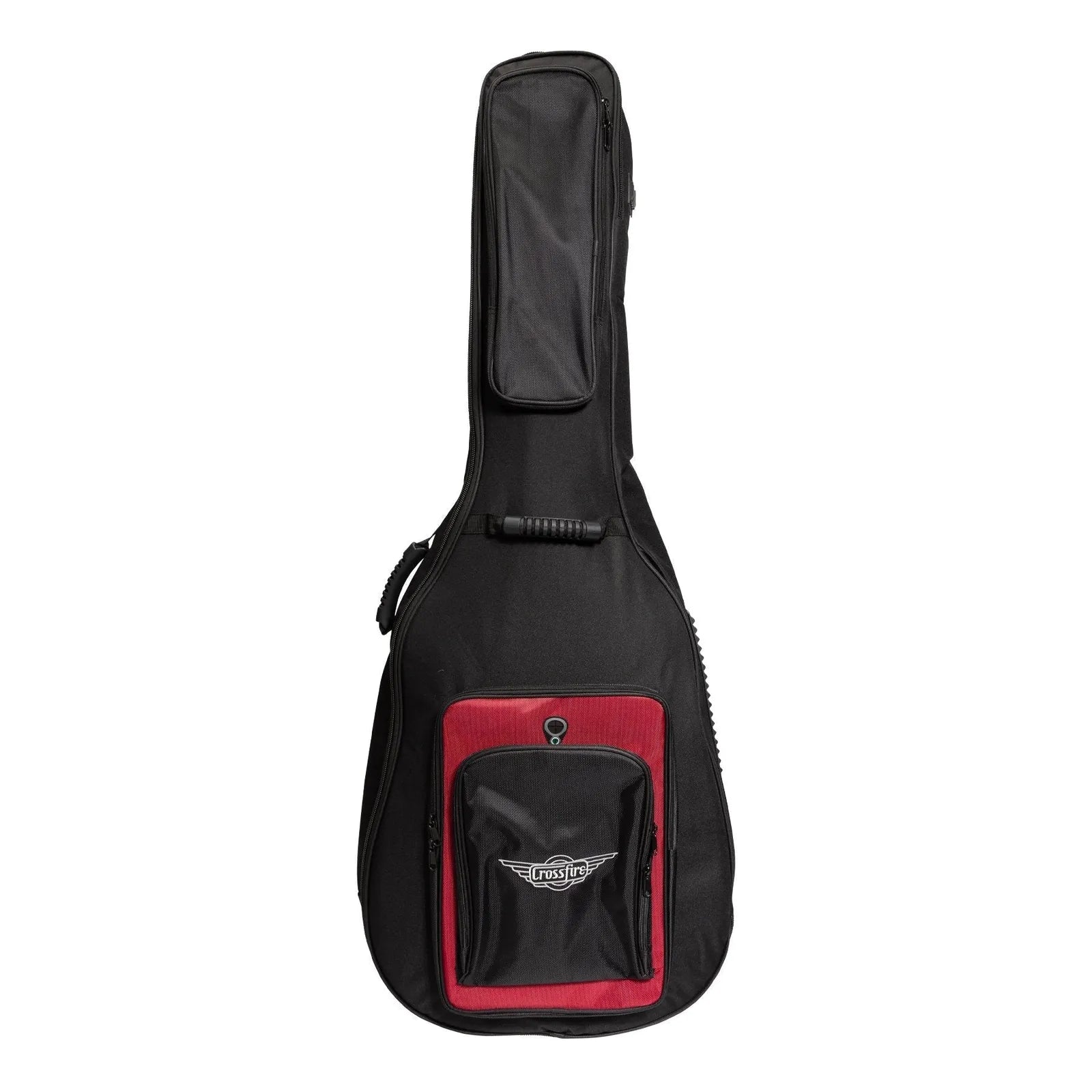 Crossfire Deluxe Padded Acoustic Bass Guitar Gig Bag - Black