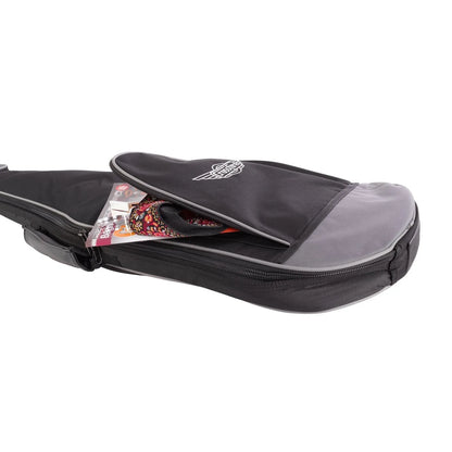 Crossfire Standard Padded Electric Bass Guitar Gig Bag - Black — view 3
