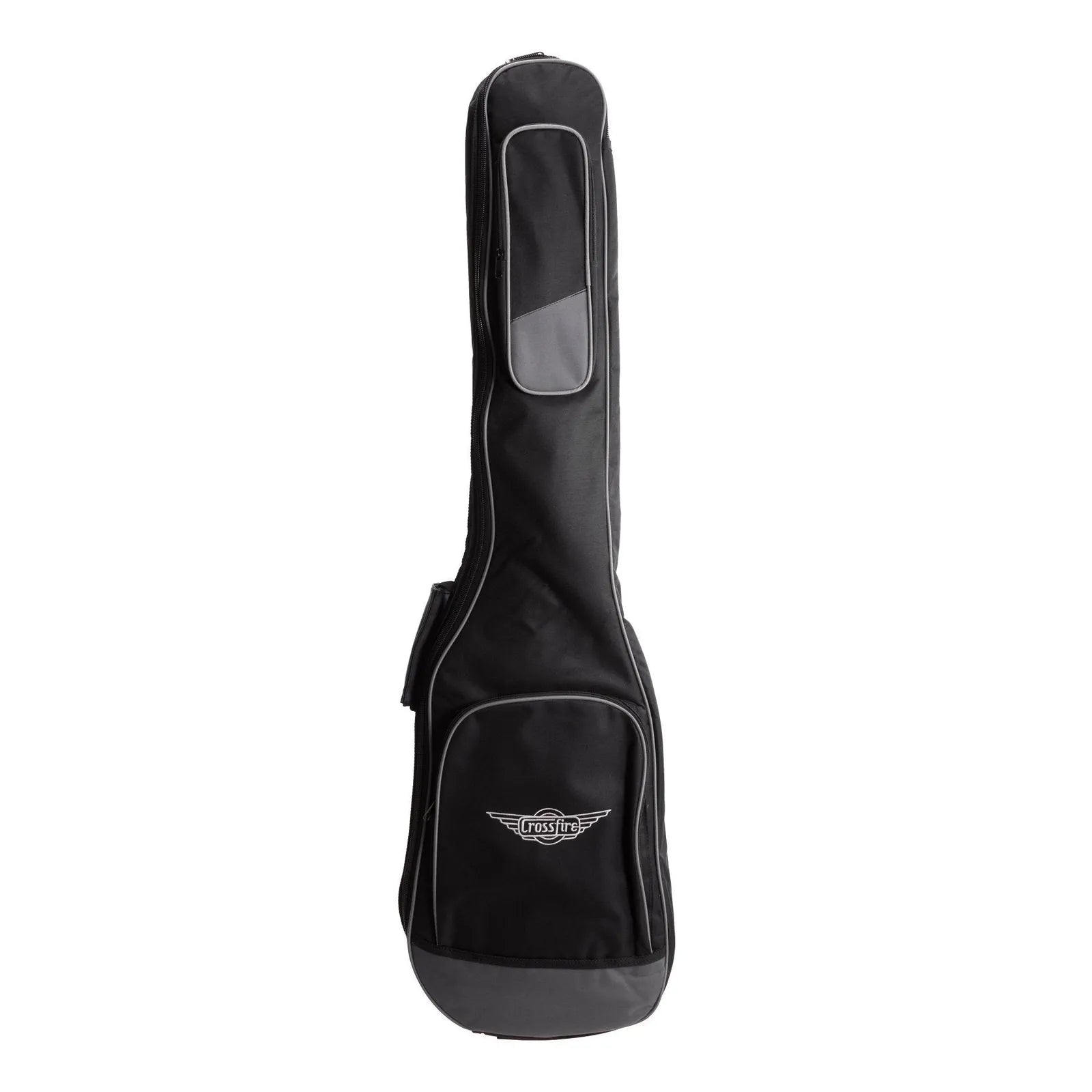 Crossfire Standard Padded Electric Bass Guitar Gig Bag - Black