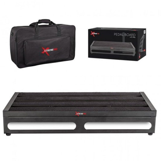Xtreme Pro Aluminium Pedal Board w/Bag Large