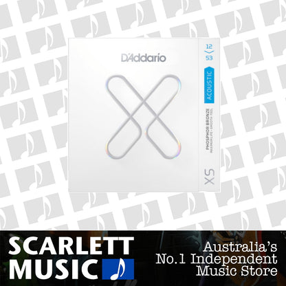 D'addario XS Phospher Bronze 12-53 Coated Acoustic Guitar Strings — view 2