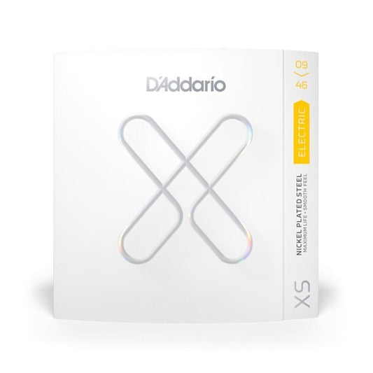 D'Addario XSE0946 XS Coated Nickel Plated Steel Electric Strings - Sup Lt/Reg Bt (9-46)