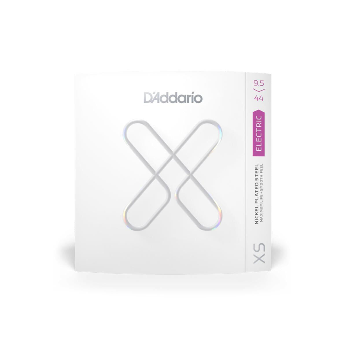 D'Addario XS Coated Nickel Plated Steel Electric Guitar Strings 9.5-44 Super Light Plus