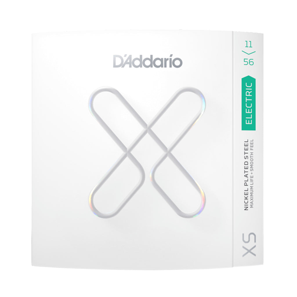 D'Addario XS1156 Electric Guitar Strings Coated XS 11-56 Medium Top / Extra Heavy Bottom