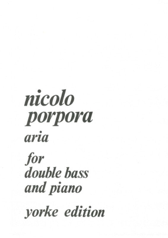Aria Arr Simms Double Bass/Piano (Softcover Book)