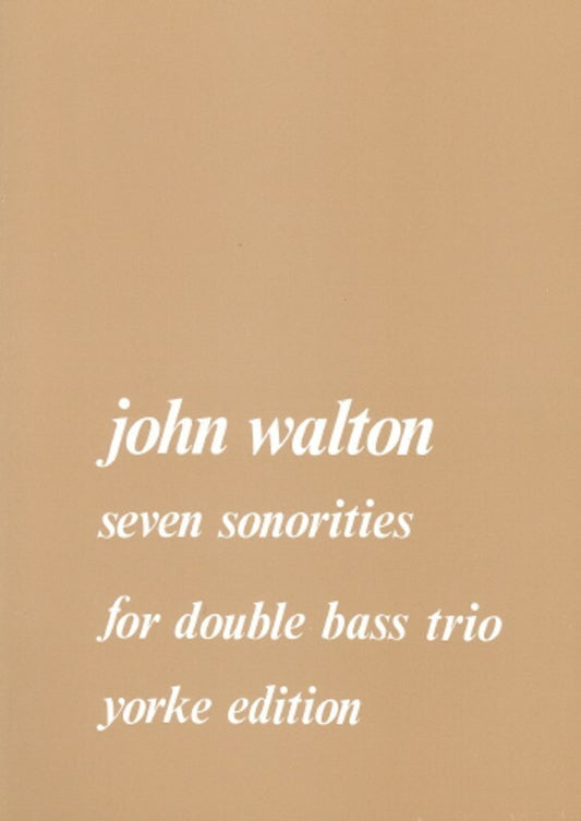 Sonorities 7 Db Trio Score/Parts