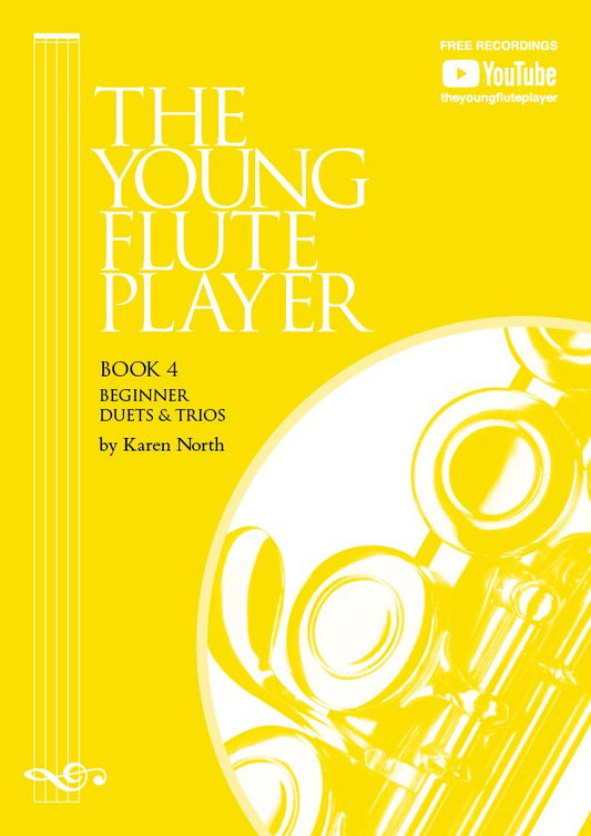 The Young Flute Player Book 4 — Beginner Duets & Trios, Karen North (Allegro Publishing)