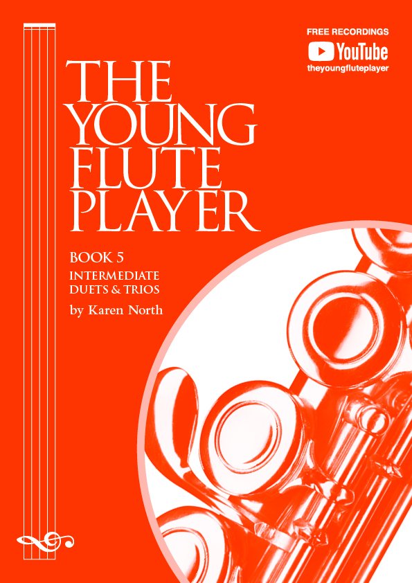 The Young Flute Player Book 5 — Intermediate Duets & Trios, Karen North (Allegro Publishing)