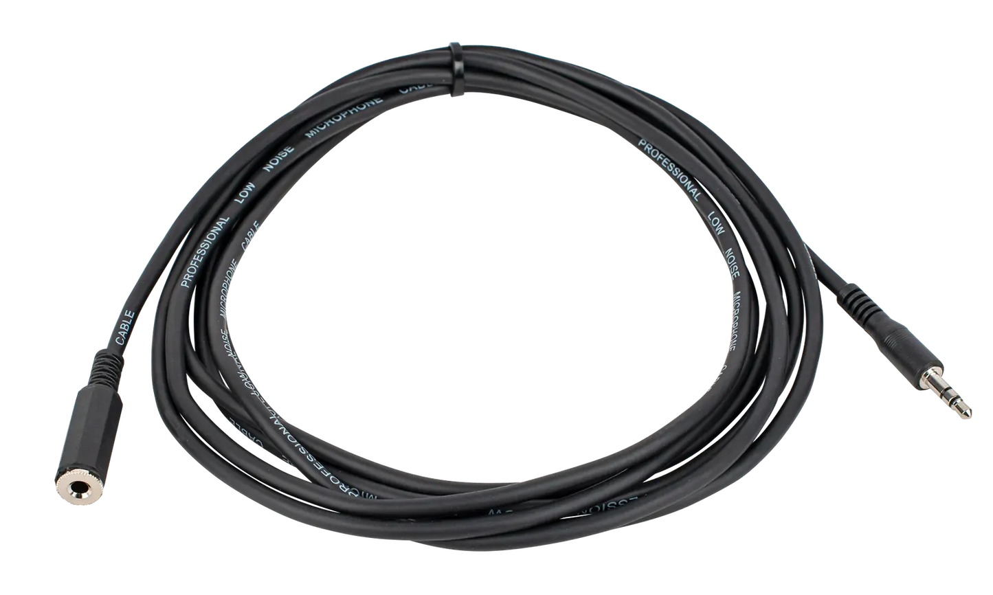 Australasian 10 Inch 3.5mm Stereo Headphone Extension Cable